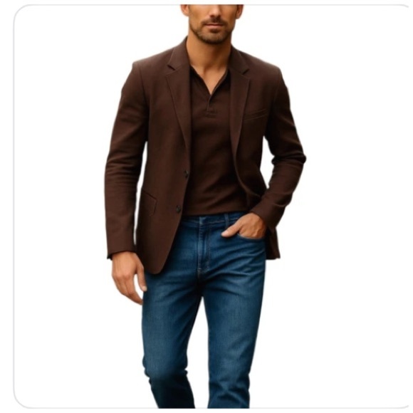 Jean Paul Da’mage Men’s Boot-Cut Jeans. Medium-Blue. 38 x 32       - Picture 1 of 6